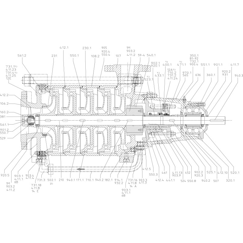 Joint Entretoise KSB MTC 50