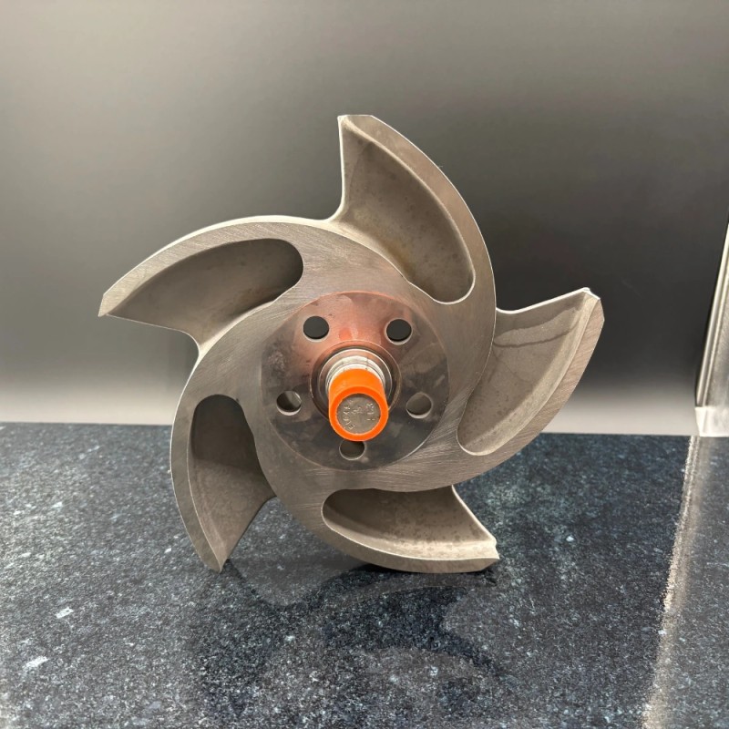 Roue fermée Ø10 Durco pump 2K 3x2-10A