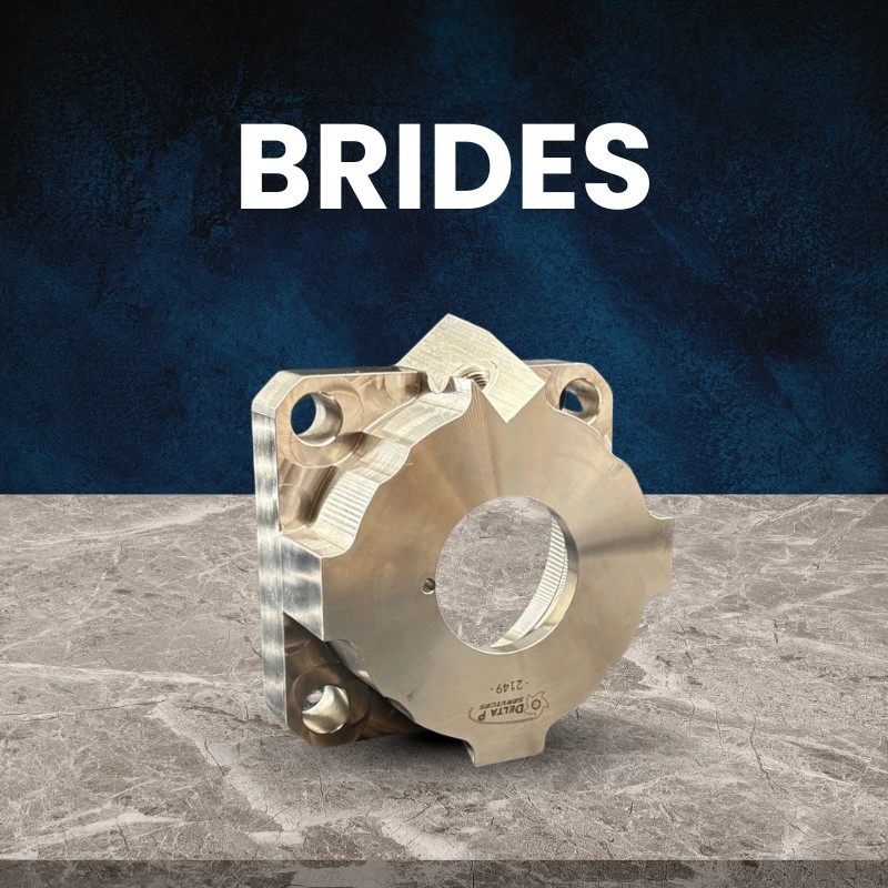 Brides usinée