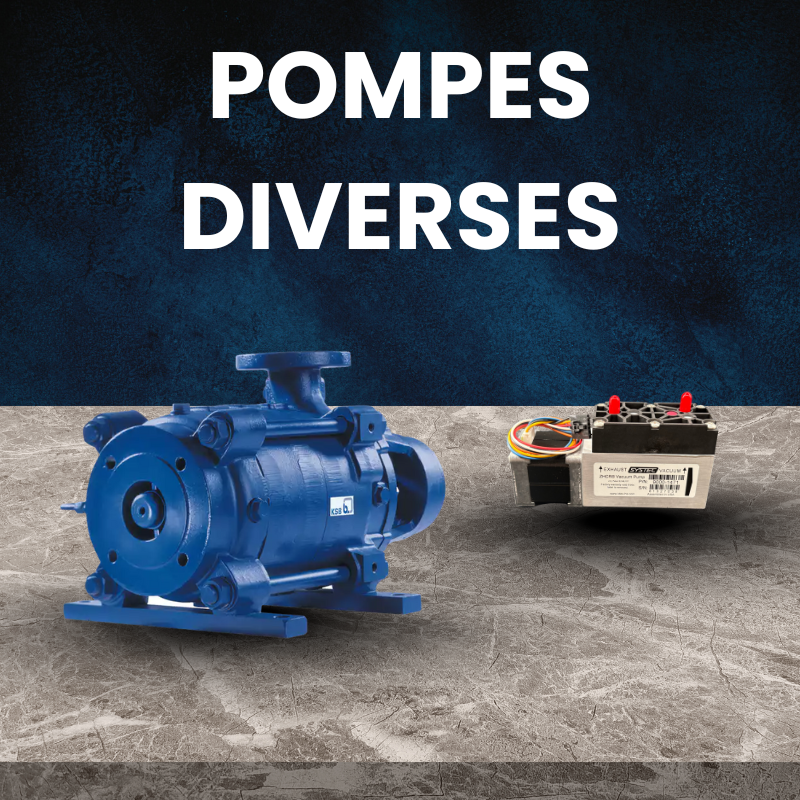 Pompes industrielles diverses